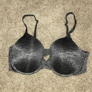 Grey Victoria’s Secret Uplift Semi Demi Bra 36D